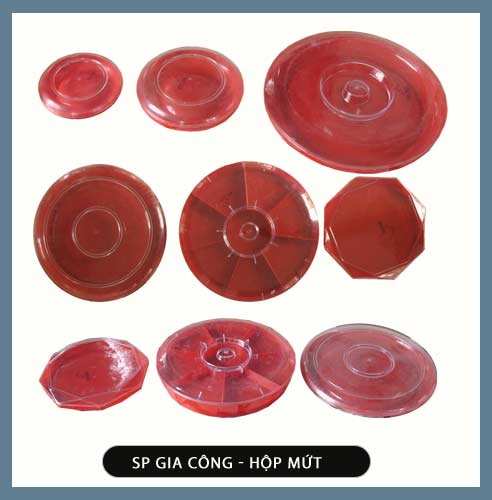 Hộp mút – nắp nhựa các cỡ gia công
